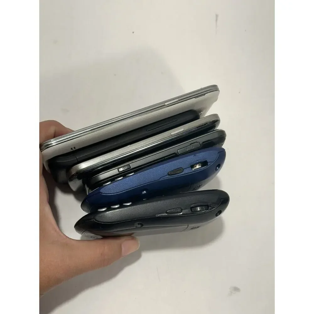 Lot of 6 Cell Phones BlackBerry Samsung‎ AT&T HTC- For PARTS ONLY UNTESTED